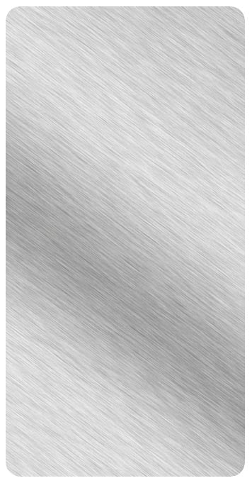 Brushed Silver Finish