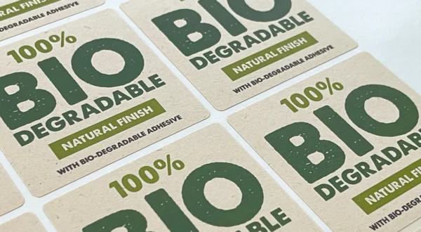 Biodegradable Paper Stickers