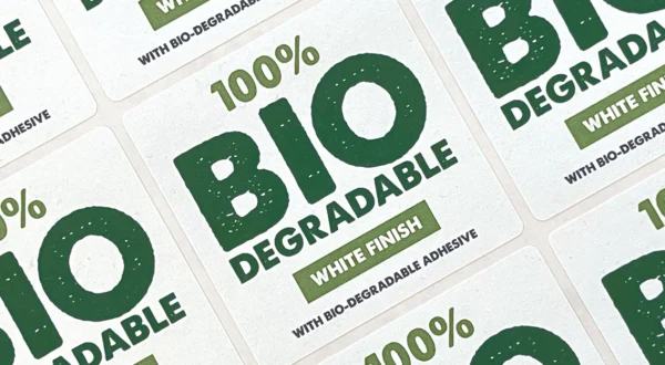Biodegradable Paper Stickers