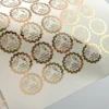 Clear Waterproof Foiled Stickers