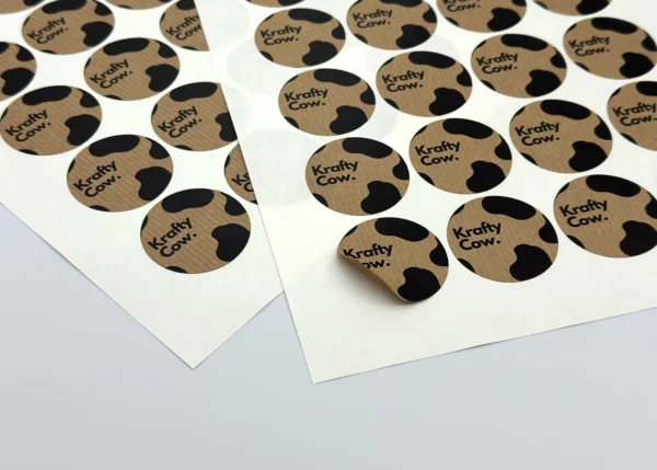 Kraft Paper Stickers
