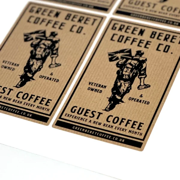 KraftTop Kraft Paper Stickers