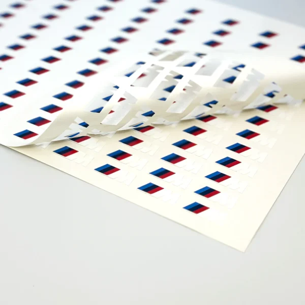 White Laminated Vinyl Stickers
