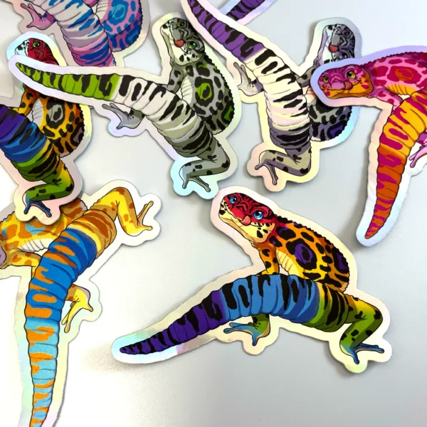 Rainbow1 Rainbow Vinyl Stickers - 4 Colors