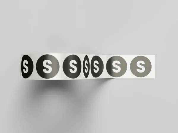 Semi Gloss Paper Roll Labels