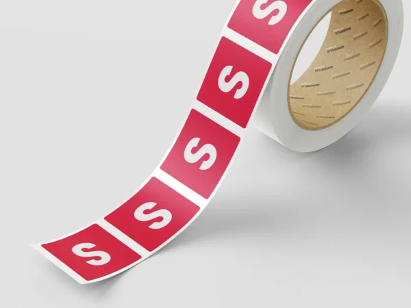 Semi Gloss Paper Roll Labels