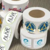 Semi Gloss Paper Roll Labels