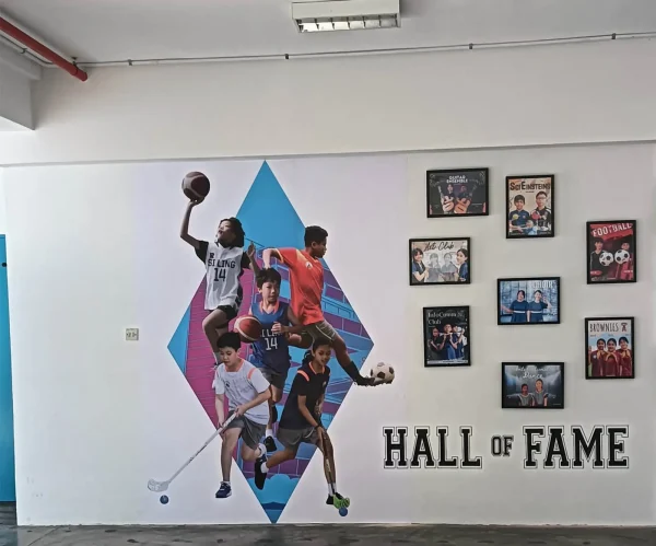 EXHIBITION PRINTED VINYL STICKERS